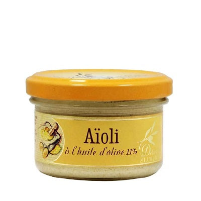 A 90g jar of Aioli, available at our Palm Springs liquor store, Perry's.