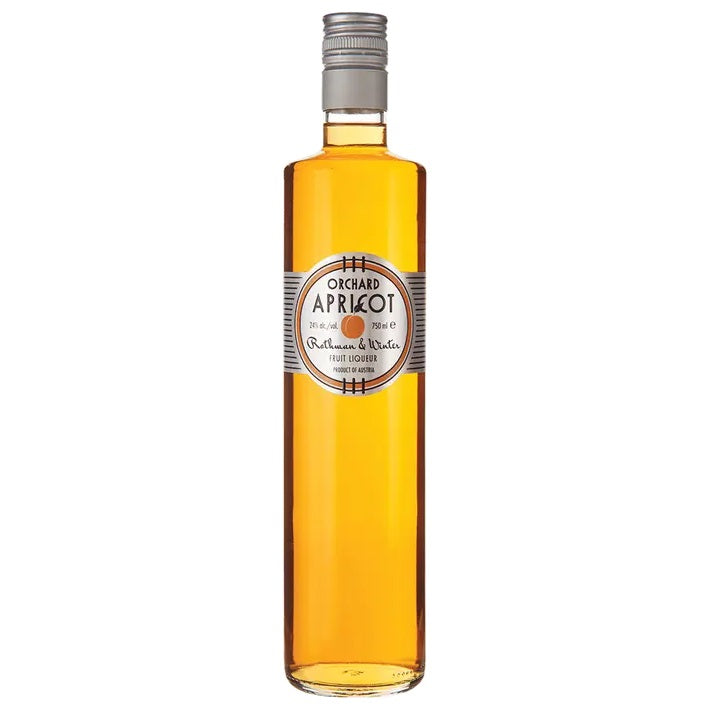 A bottle of Apricot liqueur, available at our Palm Springs liquor store, Perry's.