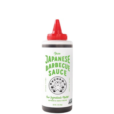 A bottle of Bachan’s BBQ Sauce, available at our Palm Springs liquor store, Perry's.