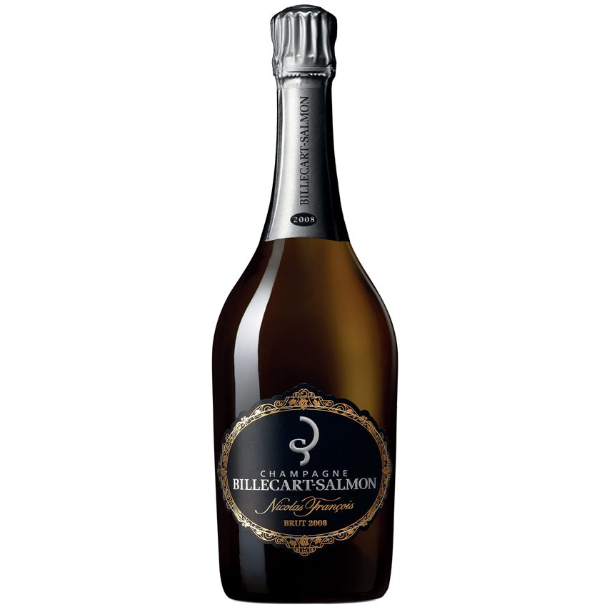 A magnum of Billecart Salmon Nicholas Francois, available at our Palm Springs wine store, Perry's.