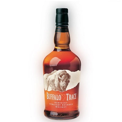 A bottle of Buffalo Trace Bourbon, available at our Palm Springs Liquor store, Perry's.