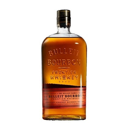 A bottle of Bulleit Bourbon, available at our Palm Springs liquor store, Perry's.