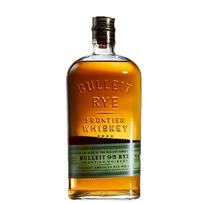 A 200ml bottle of Bulleit Rye, available at our Palm Springs Liquor Store, Perry's.