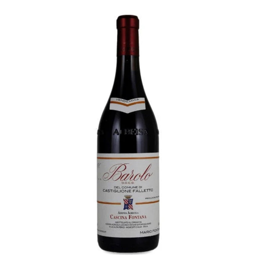 A bottle of Barolo at Perry's Palm Springs.