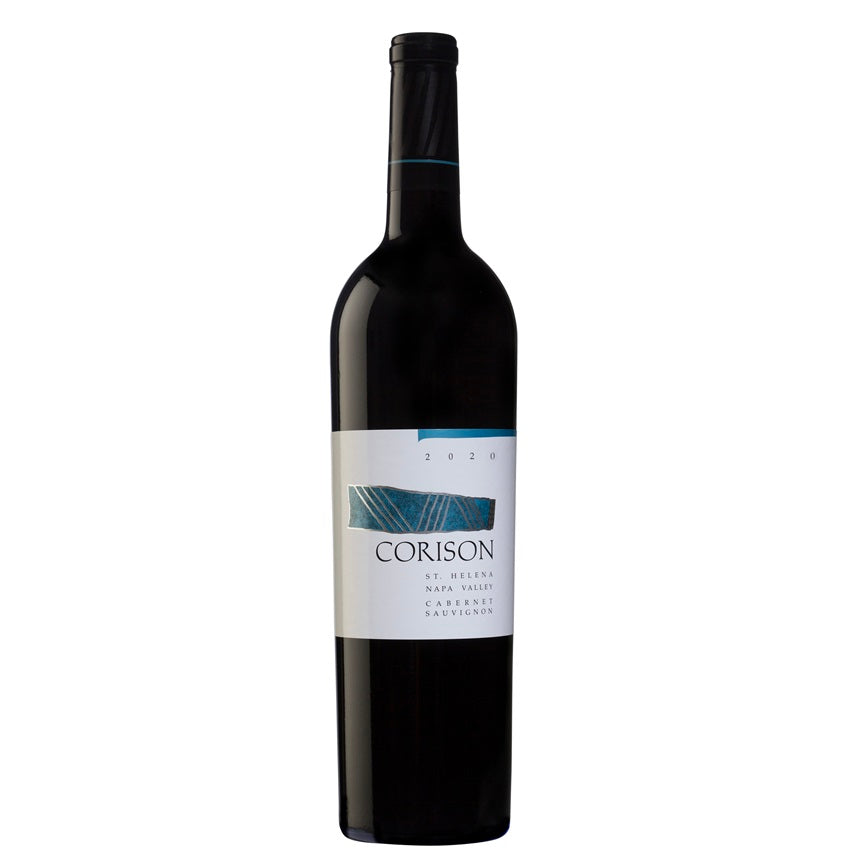 A bottle of Corison Cabernet Sauvignon, available at our Palm Springs wine store, Perry's.