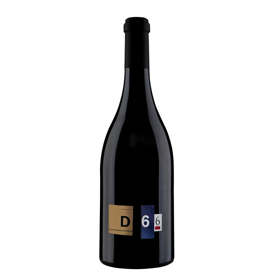 A bottle of D66 red blend, available at our Palm Springs wine store, via local delivery or shipping.