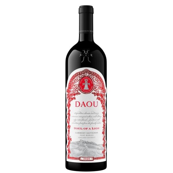 A bottle of Daou Soul of a Lion, available at our Palm Springs wine store, Perry's.