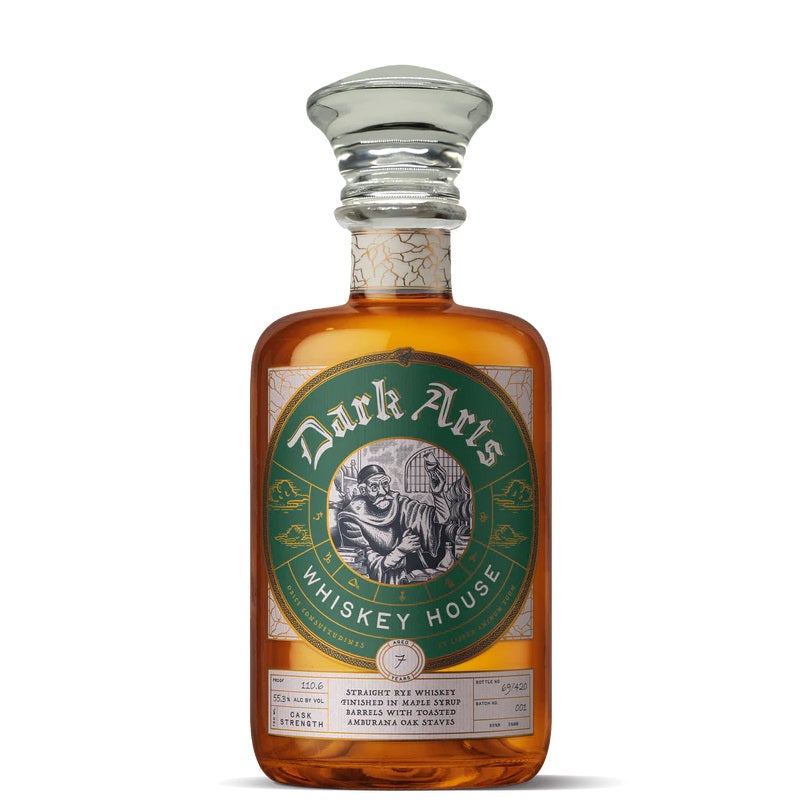 A Bottle of Dark Arts Rye, available at our Palm Springs wine store, Perry's. 