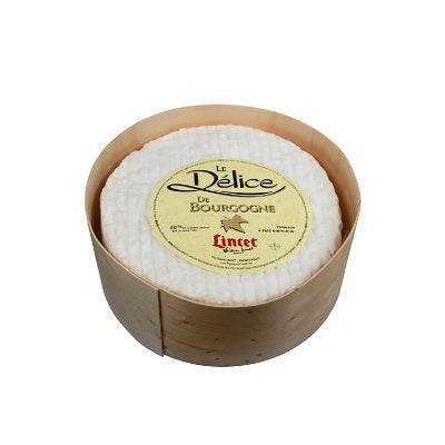 Delice de Bourgogne cheese, available at our Palm Springs liquor store, Perry's.