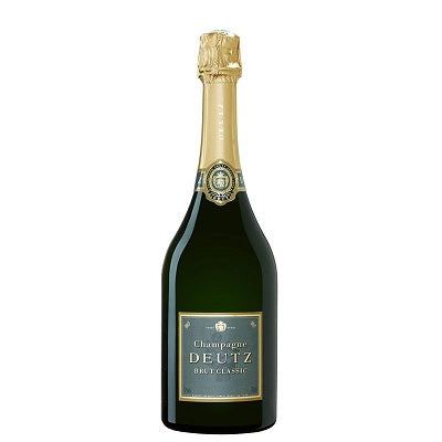 A bottle of Deutz Champagne, available at our Palm Springs wine store, Perry's