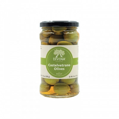 Castelveltrano olives, available at our Palm Springs liquor store, Perry's.