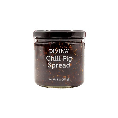 A jar of Chili Fig Spread, available at our Palm Springs liquor store, Perry's.