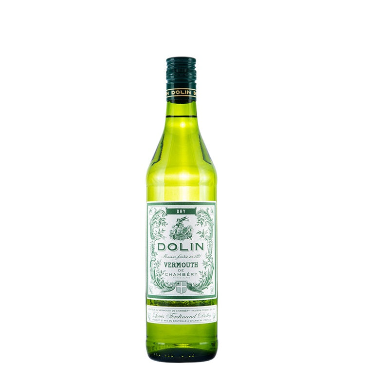 A bottle of Dolin Dry Vermouth, available at our Palm Springs Liquor store, Perry's.