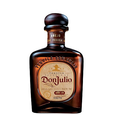 A bottle of Don Julio Anejo tequila, available at our Palm Springs liquor store, Perry's.