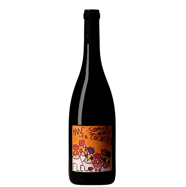 a bottle of Anne Sophie Dubois Gamay, available at our Palm Springs wine store, Perry's.