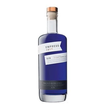 A bottle of Empress 1908 gin, available at our Palm Springs liquor store, Perry's.