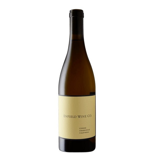 A bottle of Enfield Chardonnay, available at our Palm Springs wine store, Perry's