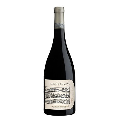 A bottle of Maison l'envoye Pinot Noir, available at our Palm Springs wine store, Perry's.