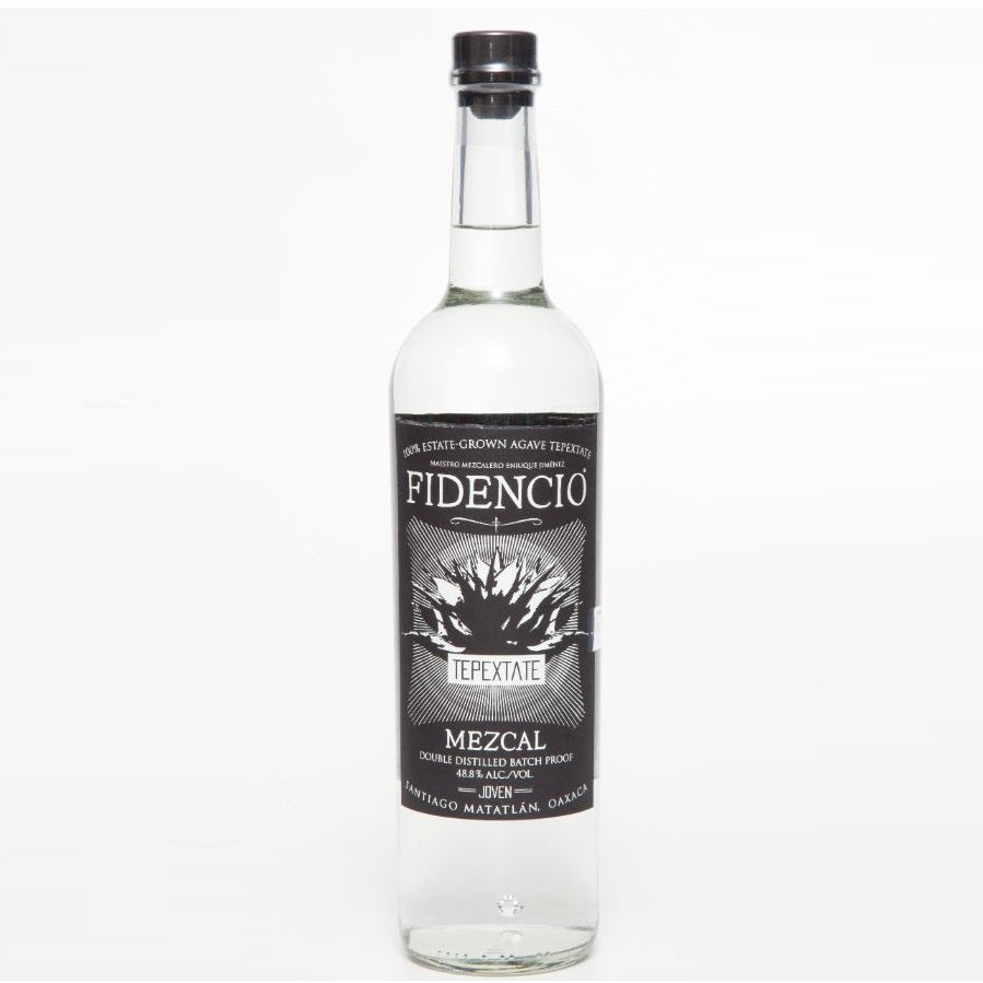 A bottle of Tepextate Mezcal, available at our Palm Springs wine store, Perry's.