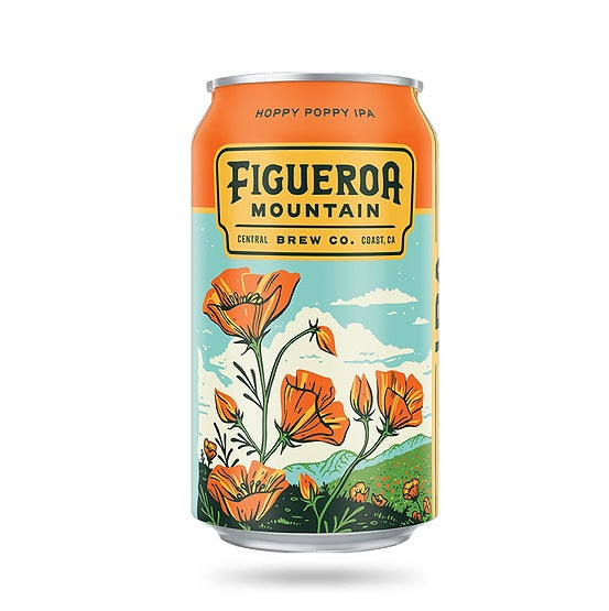 Figueroa Mountain Brew Co. - "Hoppy Poppy" IPA, CA