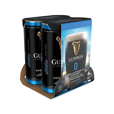 A pack of Guinness Zero ABV stout, available at our Palm Springs liquor store, Perry's.