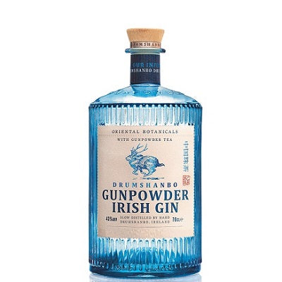 A bottle of Gunpowder Irish gin, available at our Palm Springs liquor store, Perry's.