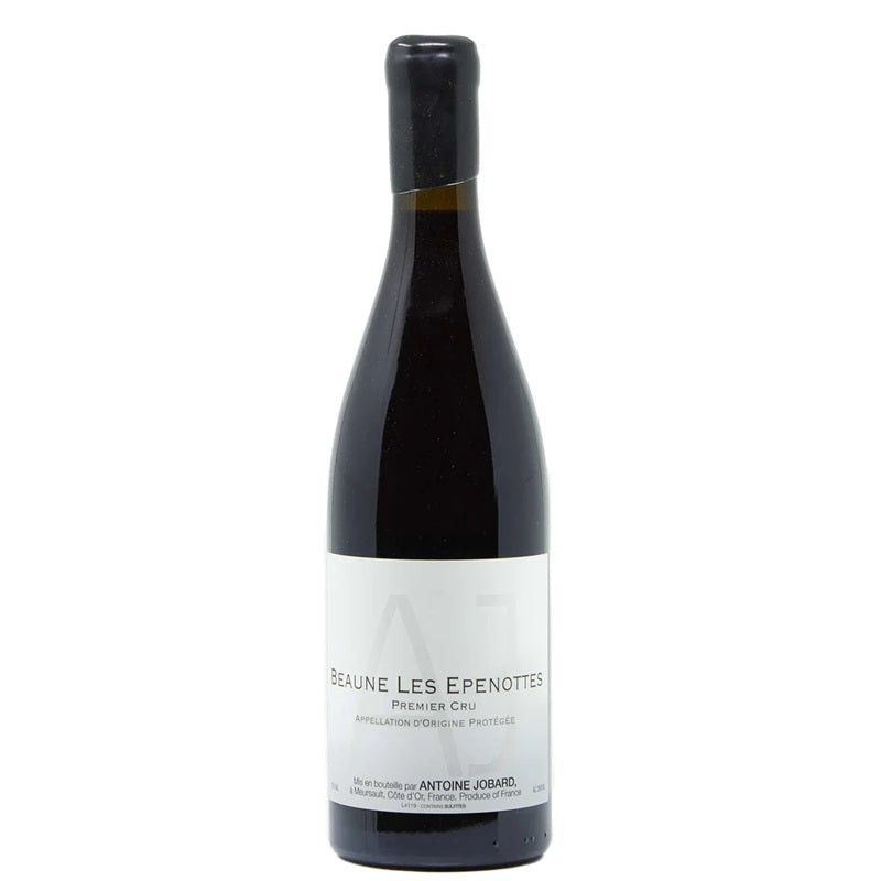 A bottle of Jobard Les Epenottes premier cru, available at our Palm Springs Wine Store, Perry's.