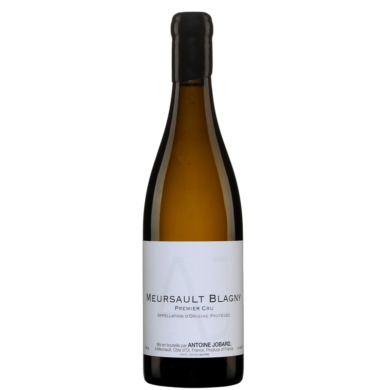 A bottle of Antoine Jobard Meursault Blagny, available at our Palm Springs wine store, Perry's.