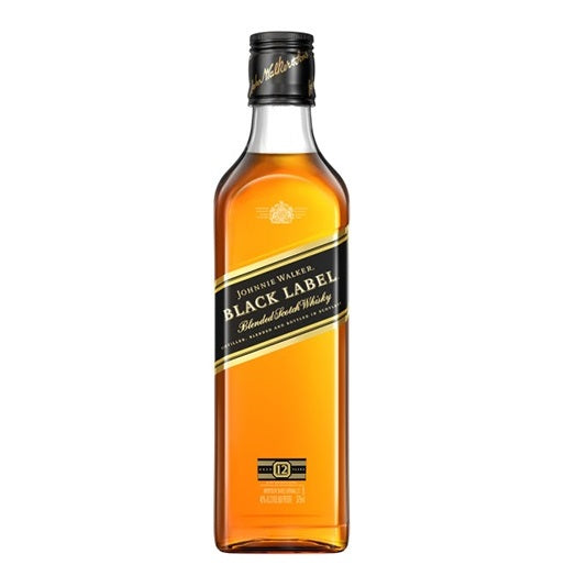 A bottle of Johnnie Walker Black Label, available at our Palm Springs liquor store, Perry's.