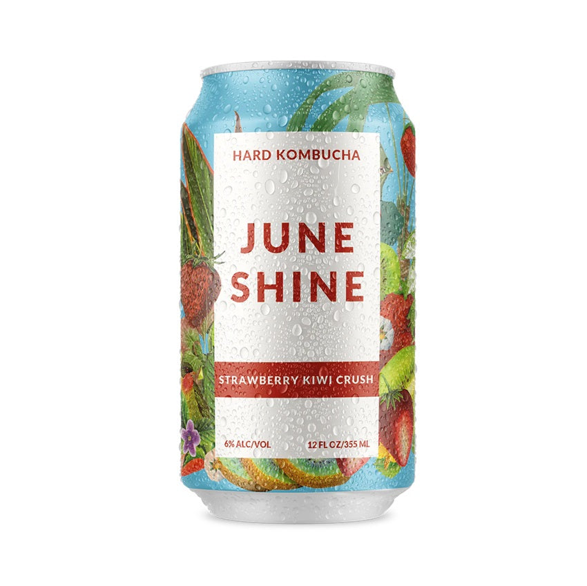 June Shine Hard Kombucha - "Strawberry Kiwi Crush" Hard Kombucha, CA