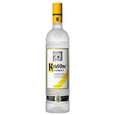 A bottle of Ketel One Citroen, available at our Palm Springs liquor store, Perry's.