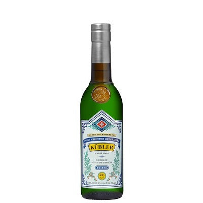 A bottle of Kubler Absinthe, available at our Palm Springs  liquor store, Perry's.