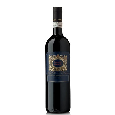 A bottle of Lamole di Lamole Chianti Clasico, available at our Palm Springs wine store, Perry's.