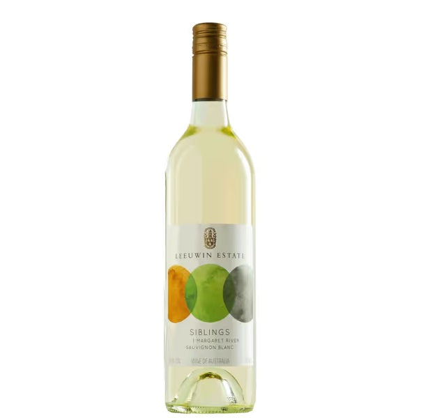 A bottle of Leeuwin Estate Siblings Sauvignon Blanc, available from our Palm Springs wine store, Perry's.