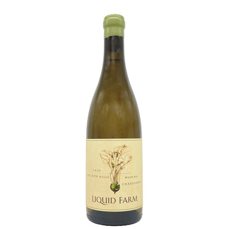 A bottle of Liquid Farm Chardonnay, available at our Palm Springs wine store, Perry's.