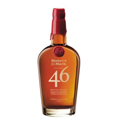 A bottle of Makers Mark 46, available at our Palm Springs liquor store, Perry's.