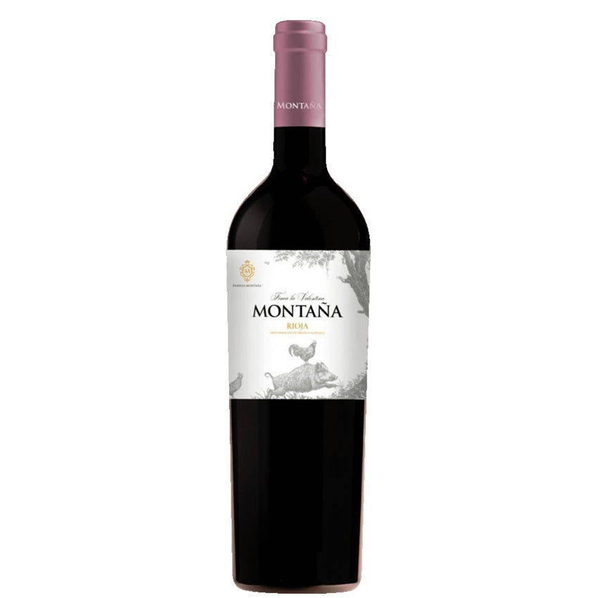 A bottle of Montana Rioja, available at our Palm Springs wine store, Perry’s.