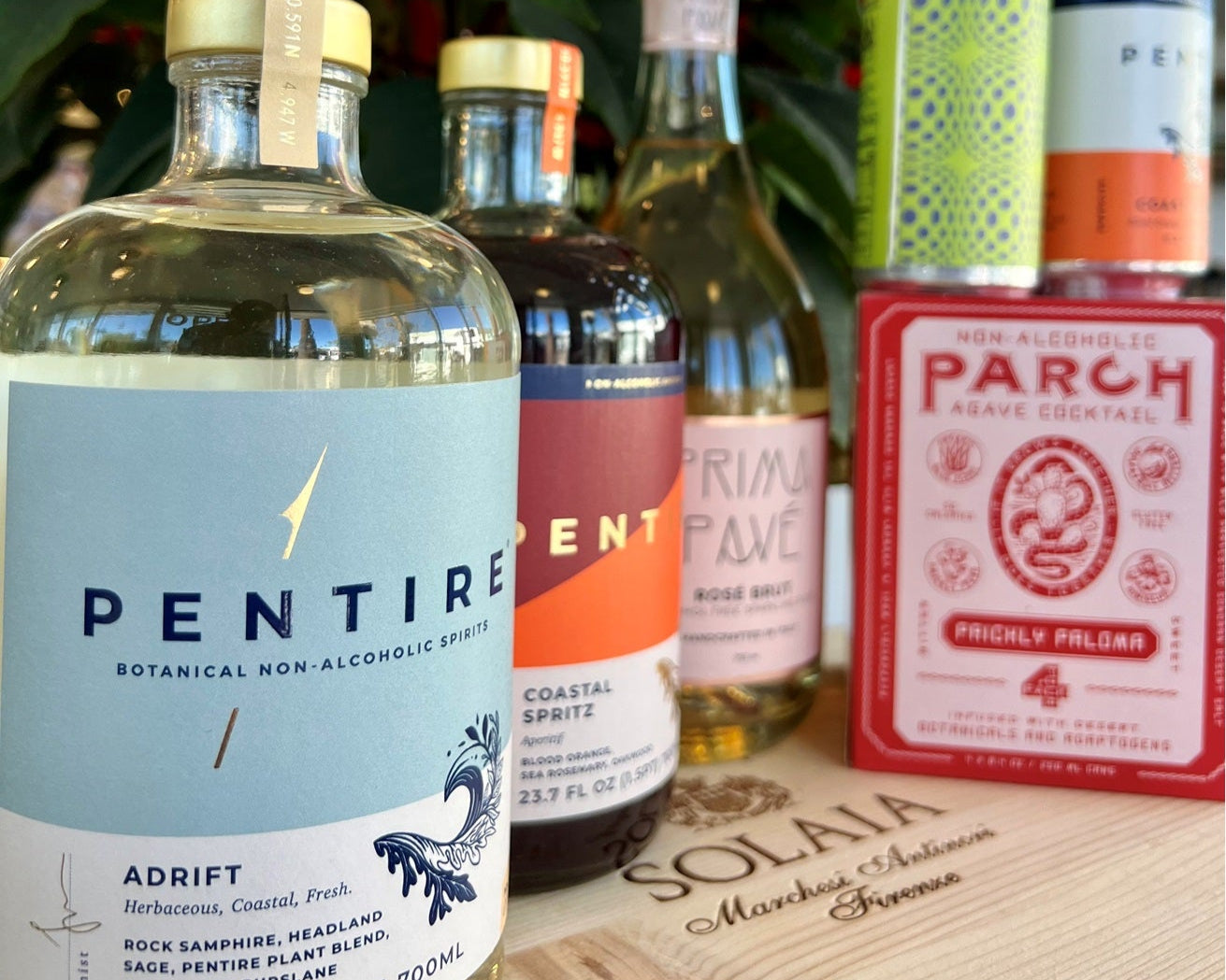 A selection of non-alcoholic drinks available at our Palm Springs liquor store, Perry's.