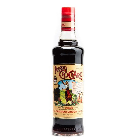 A bottle of Amaro Ciociaro, available at our Palm Springs liquor store, Perry's.