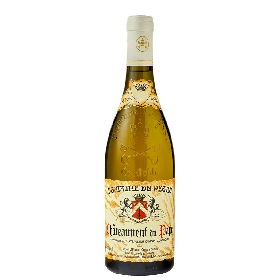 A botte of white Cheateaneuf du Pape, available at our Palm Springs wine store, Perry's