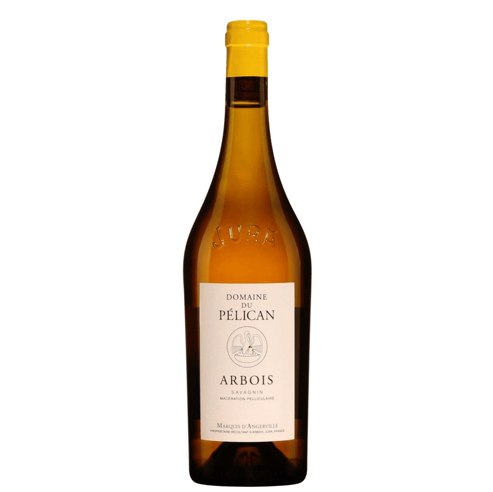 A bottle of Pelican Arbois, available at our Palm Springs wine store, Perry's