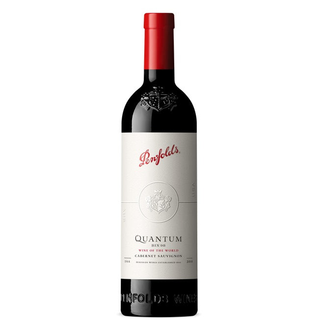 A bottle of Penfolds Quantum, available at our Palm Springs wine store, Perry's.