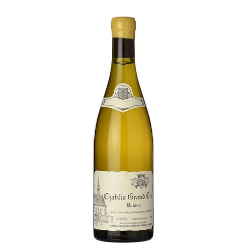 A bottle of Raveneau Valmur Chablis, available at our Palm Springs wine store, Perry's.