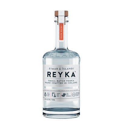 A bottle of Reyka Vodka, available at our Palm Springs liquor store, Perry's.