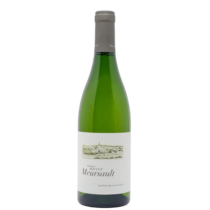 A bottle of Roulot Meursault, available at our Palm Springs wine store, Perry's.