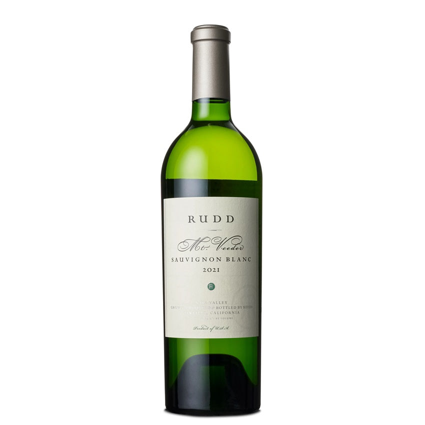 A bottle of Rudd Sauvignon Blanc, available at our Palm Springs wine store, Perry's.