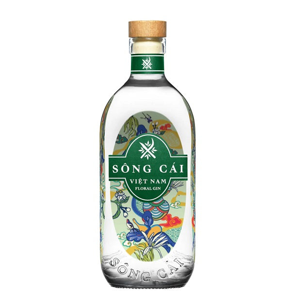 A bottle of Song Cai Floral Gin, available at our Palm Springs liquor store, Perry's.