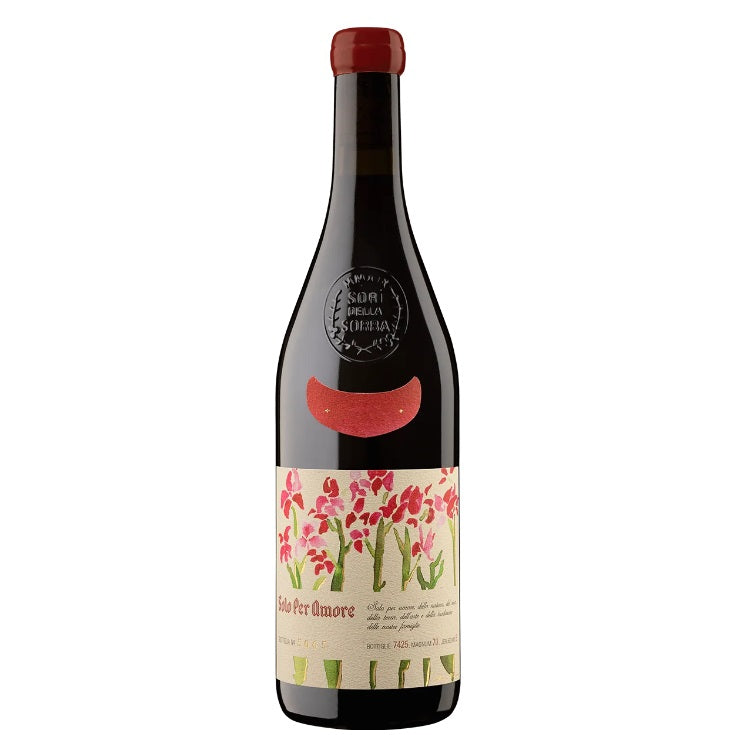 A bottle of Sori della Sorba Rosso, available at our Palm Springs wine store, Perry's.