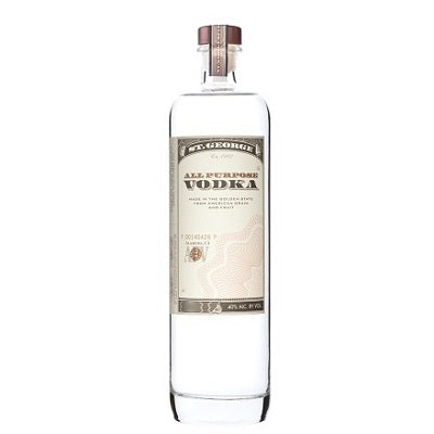 A bottle of St.George All Purpose Vodka, available at our Palm Springs liquor store, Perry's.