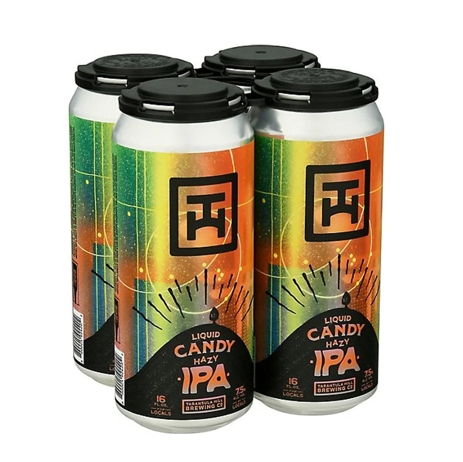 A 4 pack of Tarantula Hill Hazy IPA, available at our Palm Springs liquor store, Perry's.